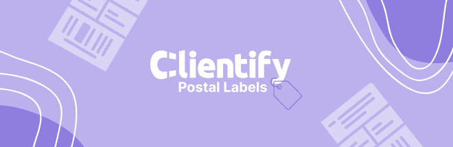 Clientify Postal Labels